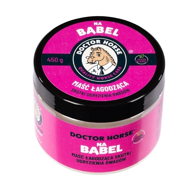 Maść łagodząca ugryzienia owadów Doctorhorse Na Bąbel 450g