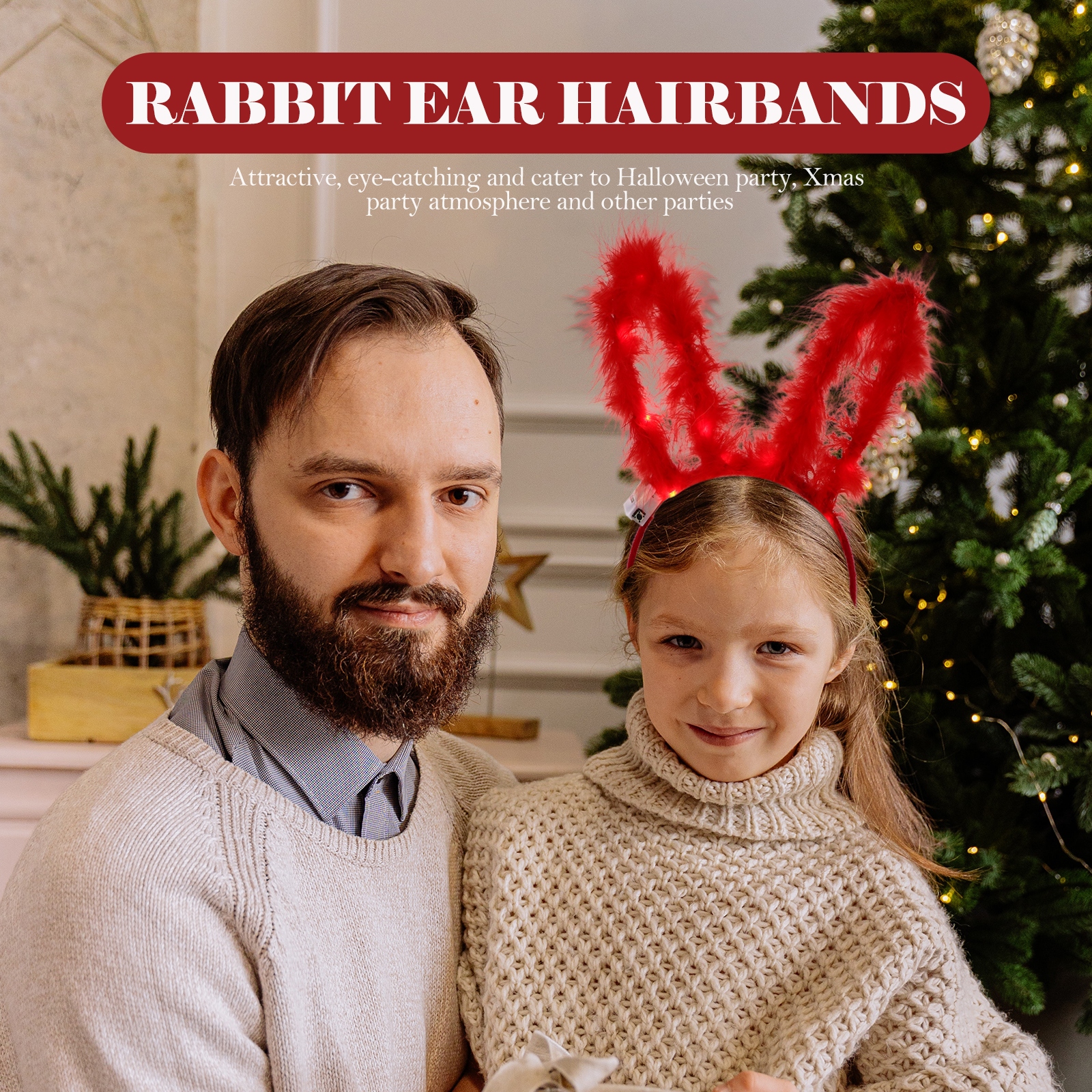 5 SZTUK ŚWIECĄCE OPASKI GŁOWĘ Rodzaj inny