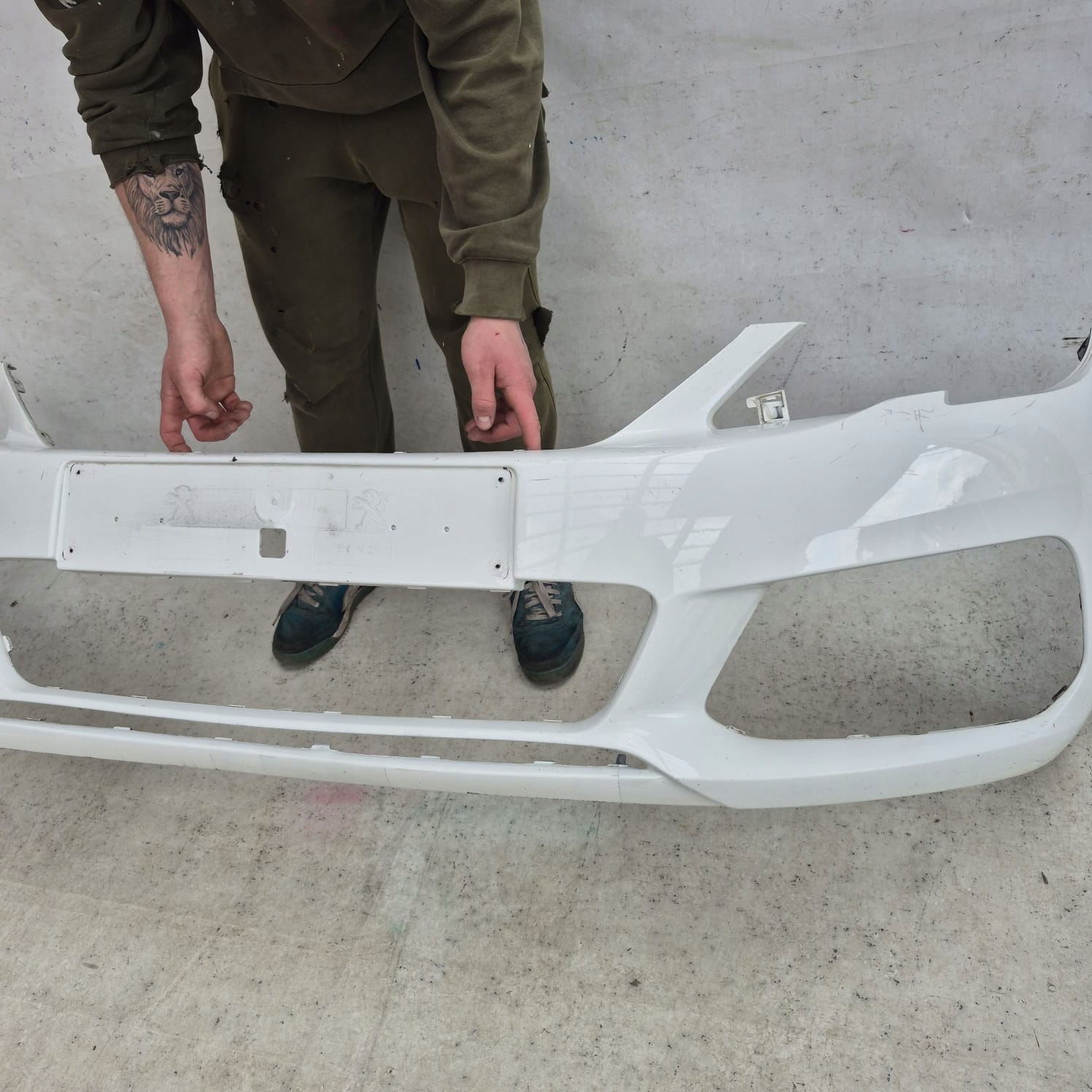 PEUGEOT 308 II 2 LIFT 17-21 bumper front front