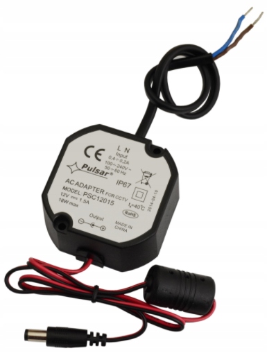

Zasilacz Impulsowy Pulsar PSC12015 12V/1.5A