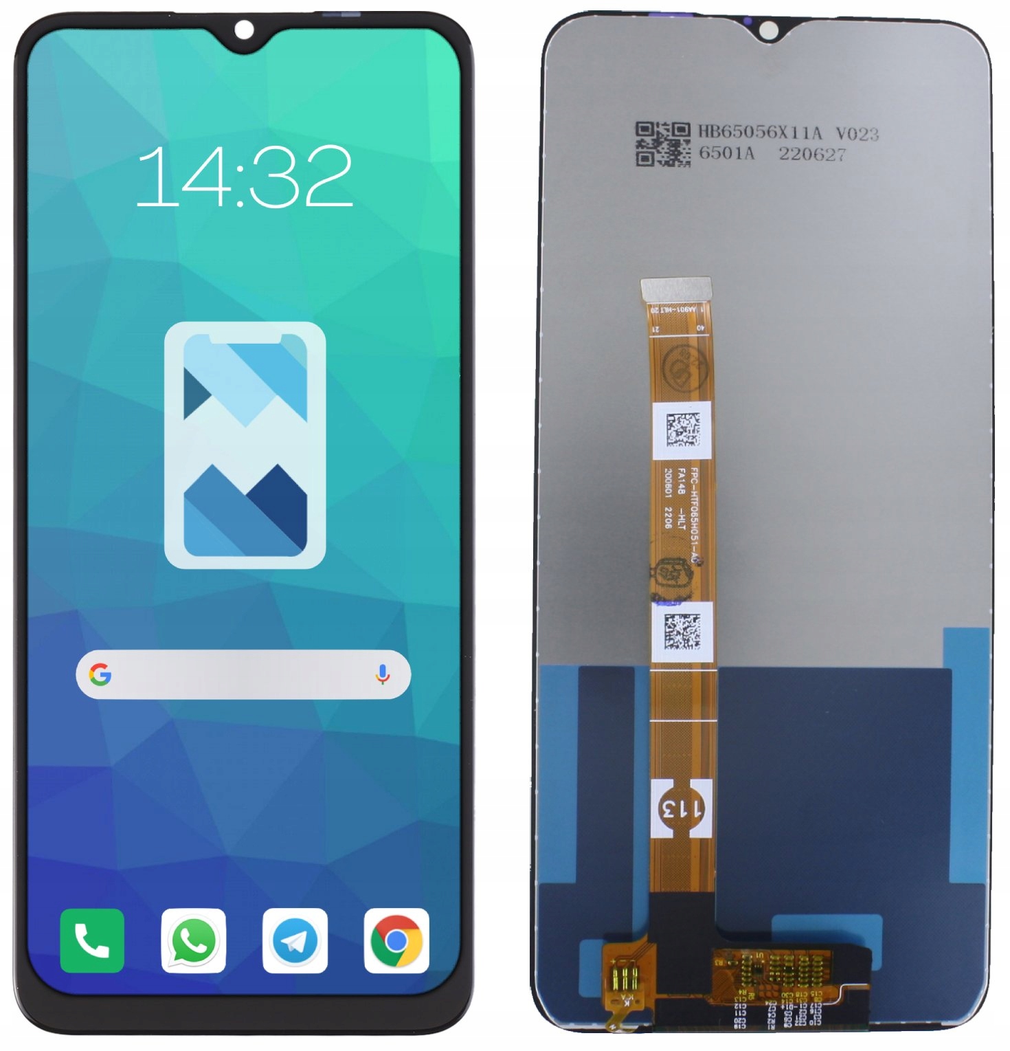 

Wyświetlacz LCD Ekran do Oppo A16, A16S, A54S