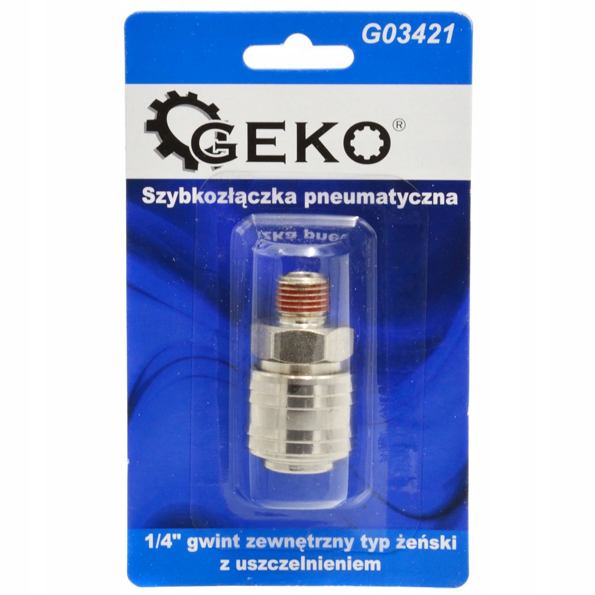 

Szybkozłączka Pneumatyczna Gz 1/4 Typ Żeński Geko