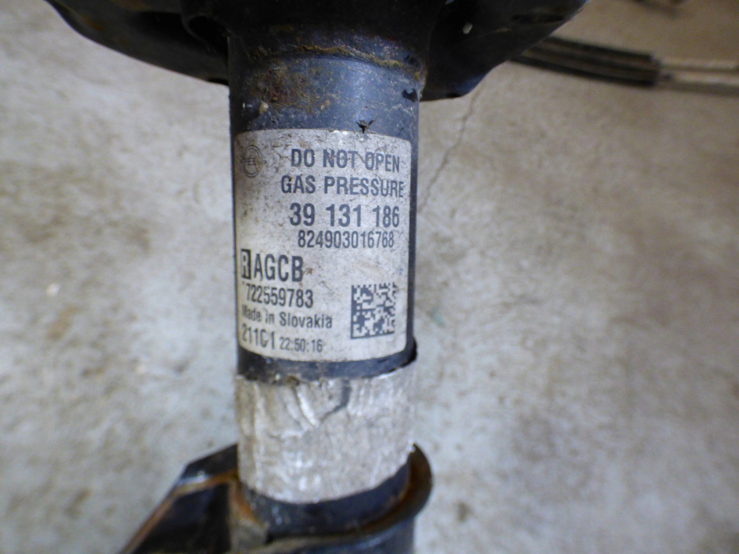 McPherson right left front stBDB PRZEB. 12TYS.KM OPEL ASTRA K V 1.5CDTI