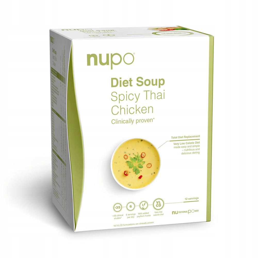 Nupo Dietní Polévka Pikantní Thajská Kuřecí 12 Porcí