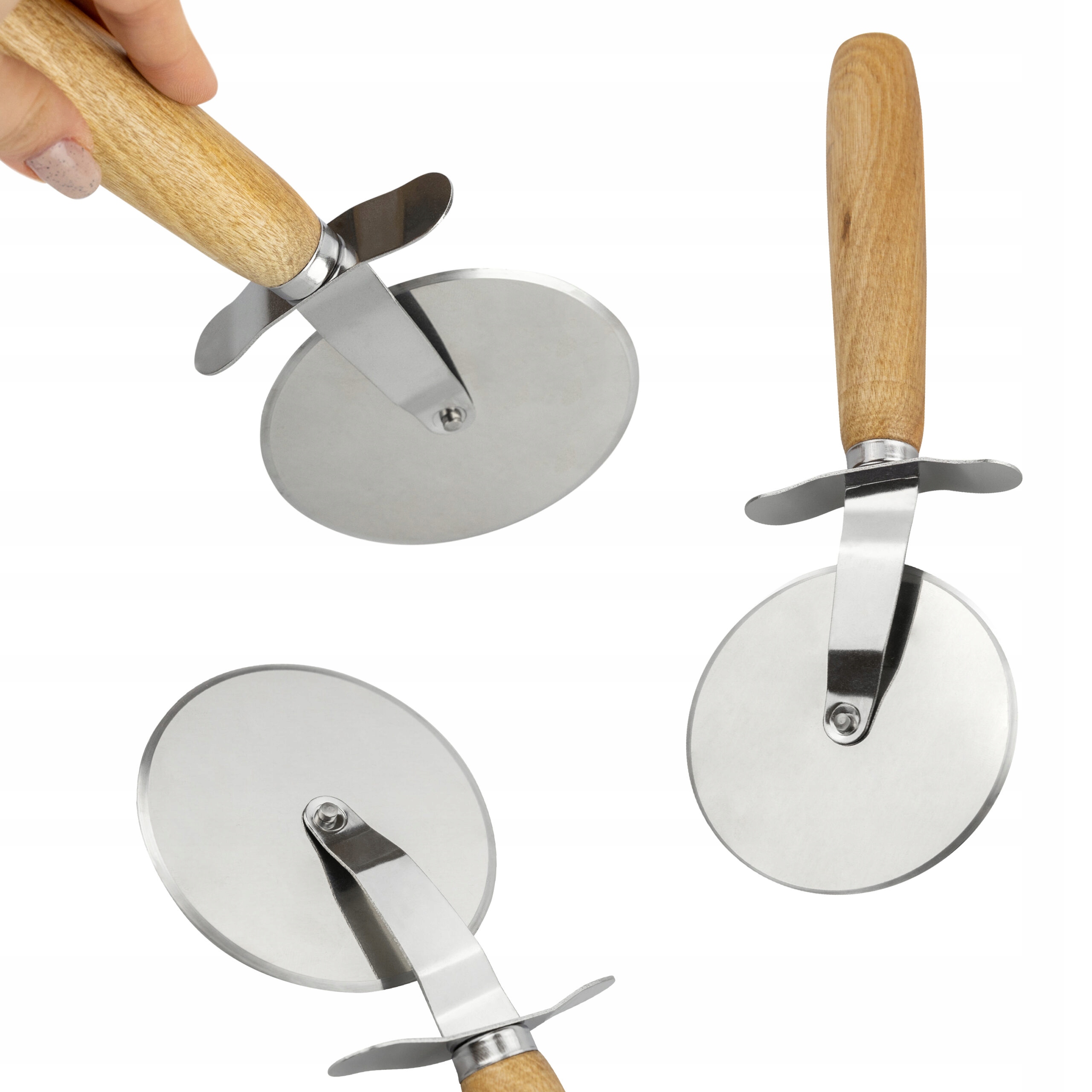 

Nóż do Pizzy okrągły do krojenia Kółko śr. 9cm