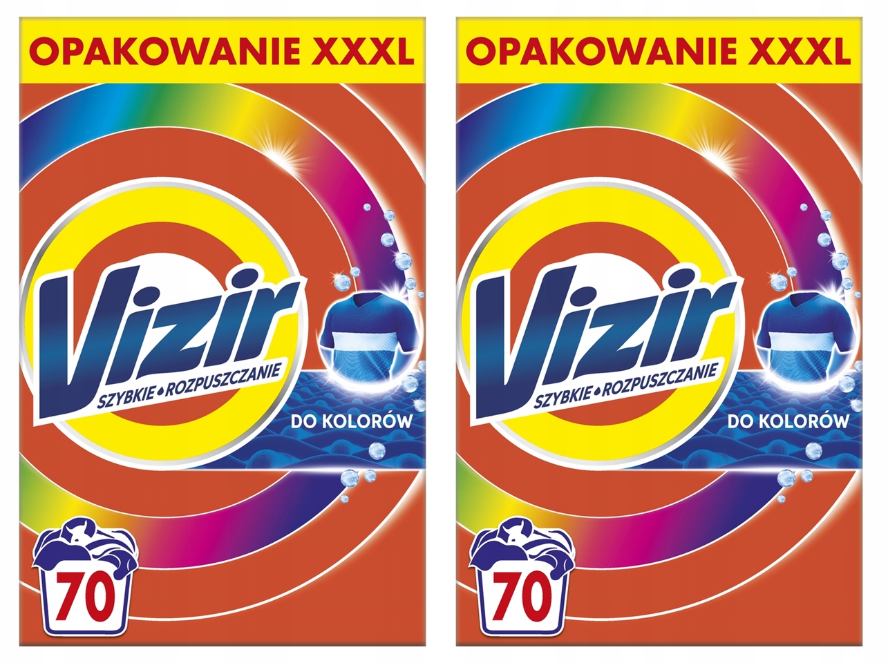 Vizir Proszek do prania Color 2x3,85kg