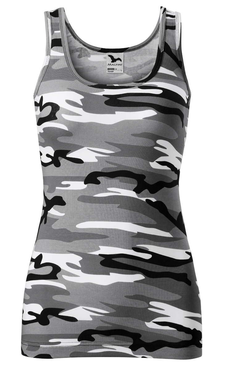 TOP DAMSKI MORO TRIUMPH ramiączkach BAWEŁNIANY STRETCH ELASTYCZNA KOSZULKA Marka Malfini