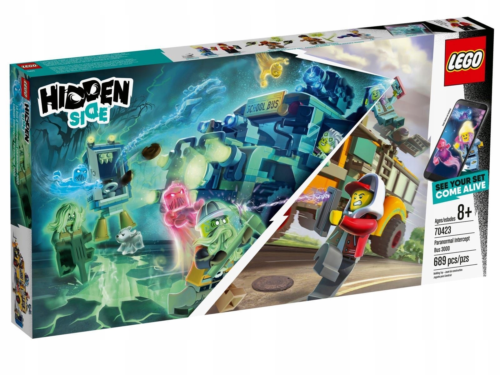 Lego Hidden Side: 70423 Autobus Duchozwalczacz 3000