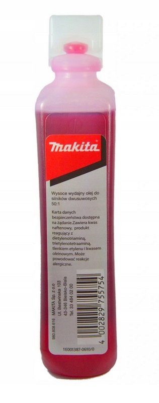 

Makita Olej mieszanka do silników dwusuwowych 100