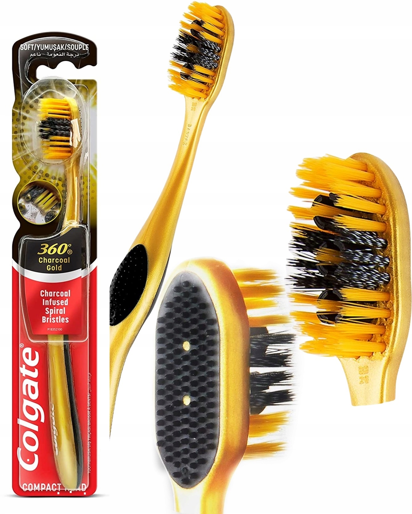 

Colgate Szczoteczka Weglowa 360 Gold Soft
