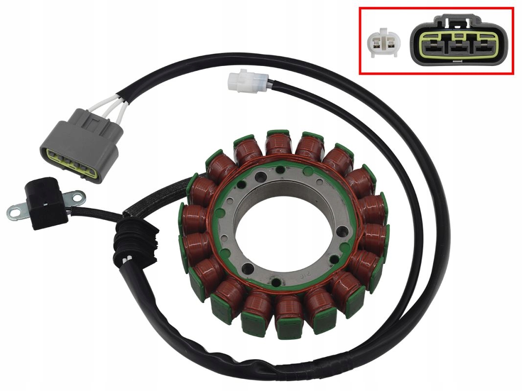 Bronco Vinutie Alternátora Stator Yamaha Yfm 450 Eps Hunter 18-24