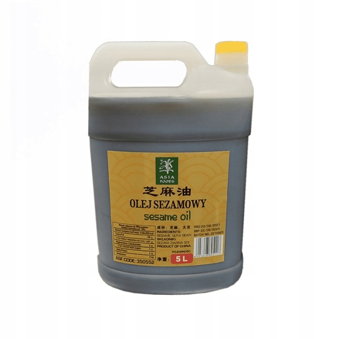 Olej sezamowy 5L , 70 % Af