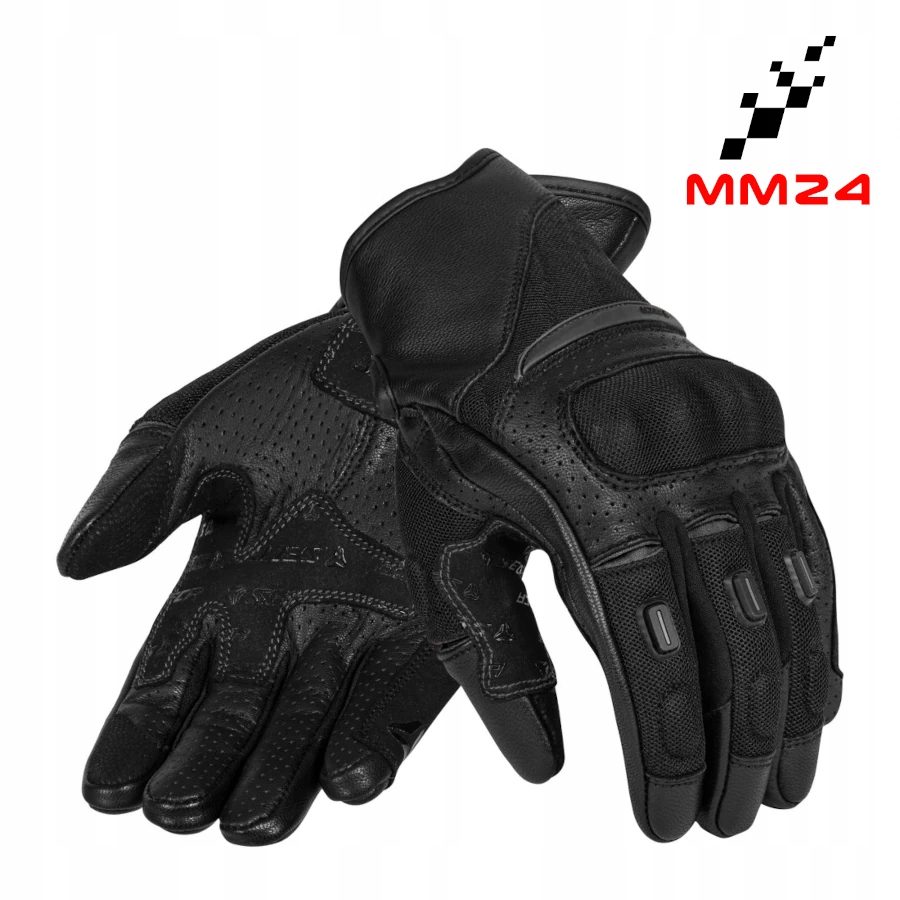 Motocyklowe Rękawice Seca Axis Mesh II Męskie Przewiewne Krótkie Letnie XXL