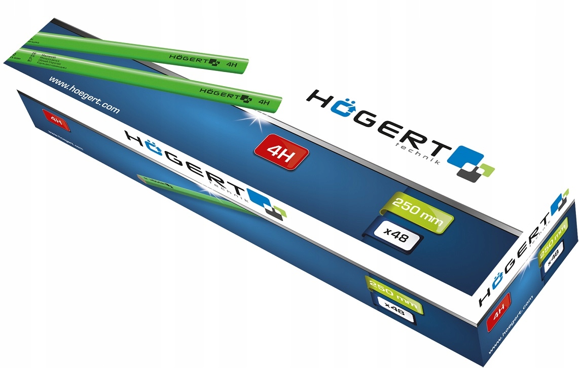 

Hogert Ołówek Murarski 4H 250mm 48szt. (1,58zł/1)