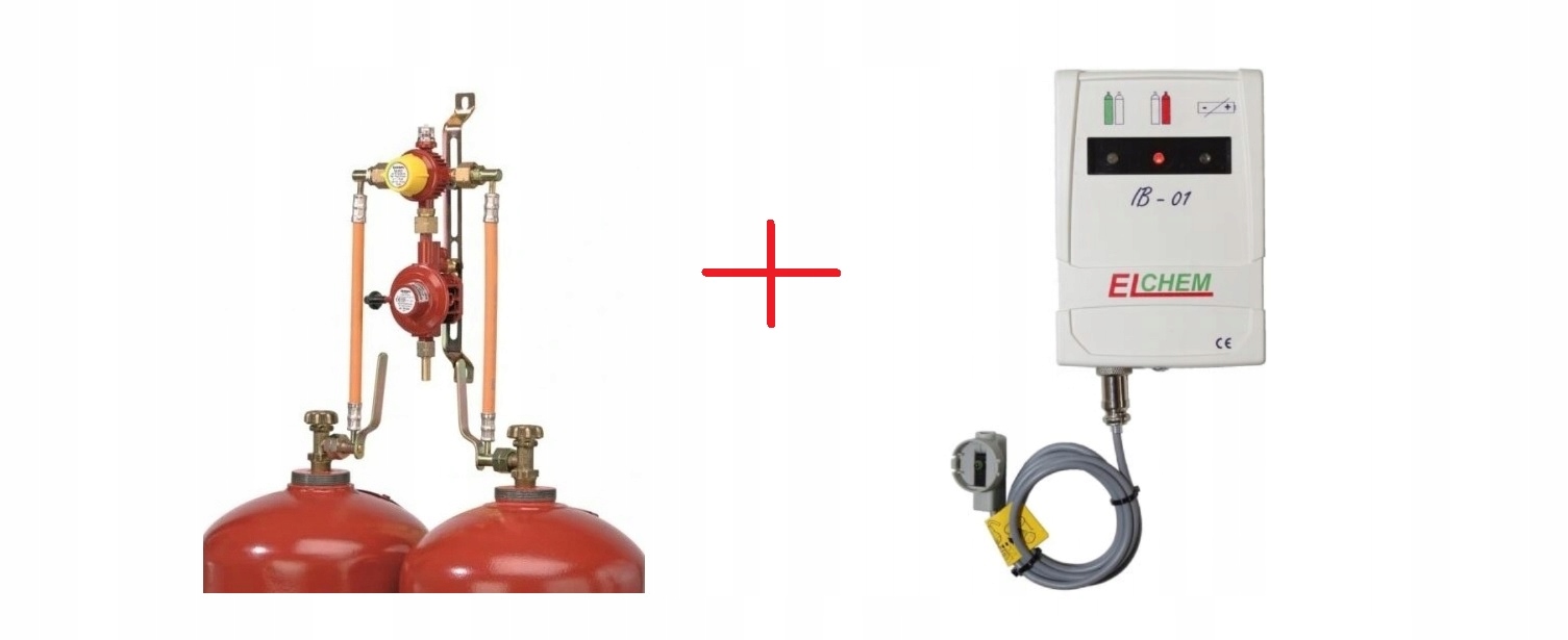 Gok plynová inštalácia pre 2 fľaše 11/33 kg – 37/50 mbar 6 kg/h signalizátor