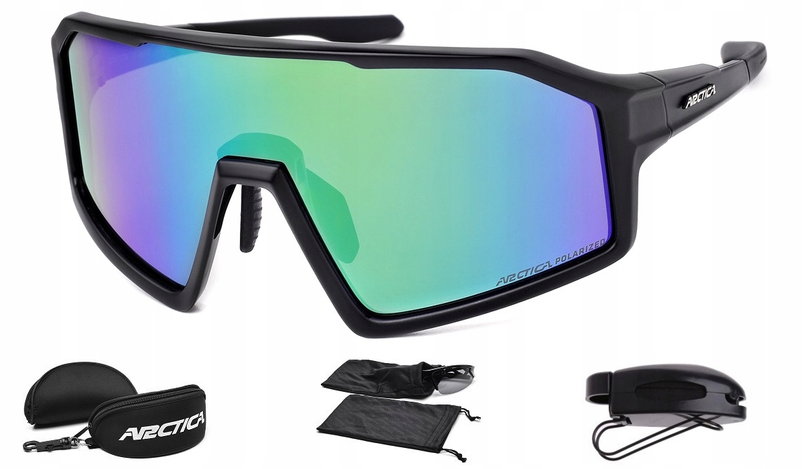 Cyklistické Brýle Monolens Arctica S-347B Polarizace Revo Bonus