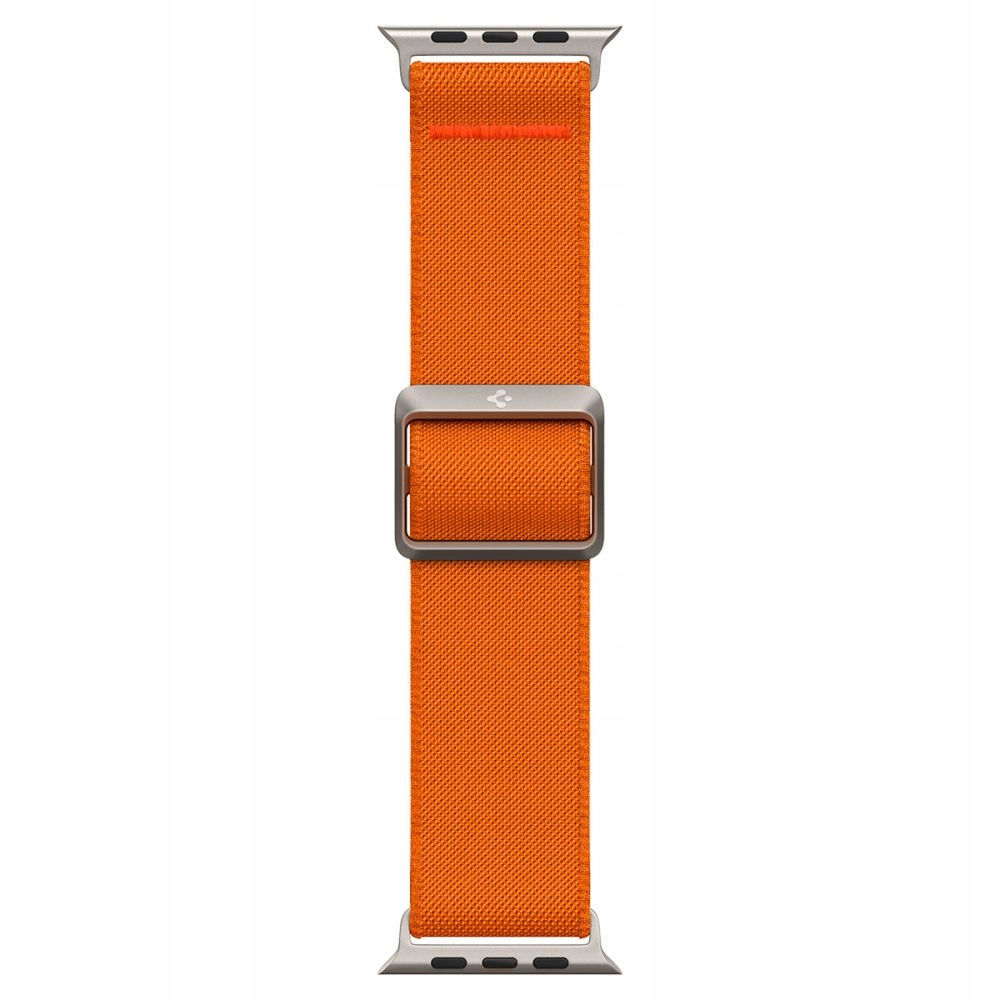 PASEK DO APPLE WATCH 42 / 44 / 45 / 49 MM SPIGEN FIT LITE ULTRA POMARAŃCZOW Materiał guma