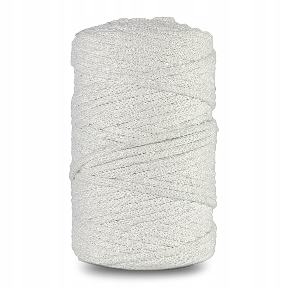 Sznurek do Makramy dpCraft 5mm x 100m, Biały
