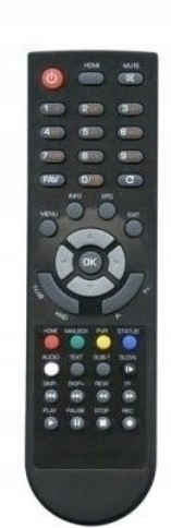 Pilot do OPTICUM blue DVBT2 R265 Lite tunera DVB-T Najlepsza Jakość