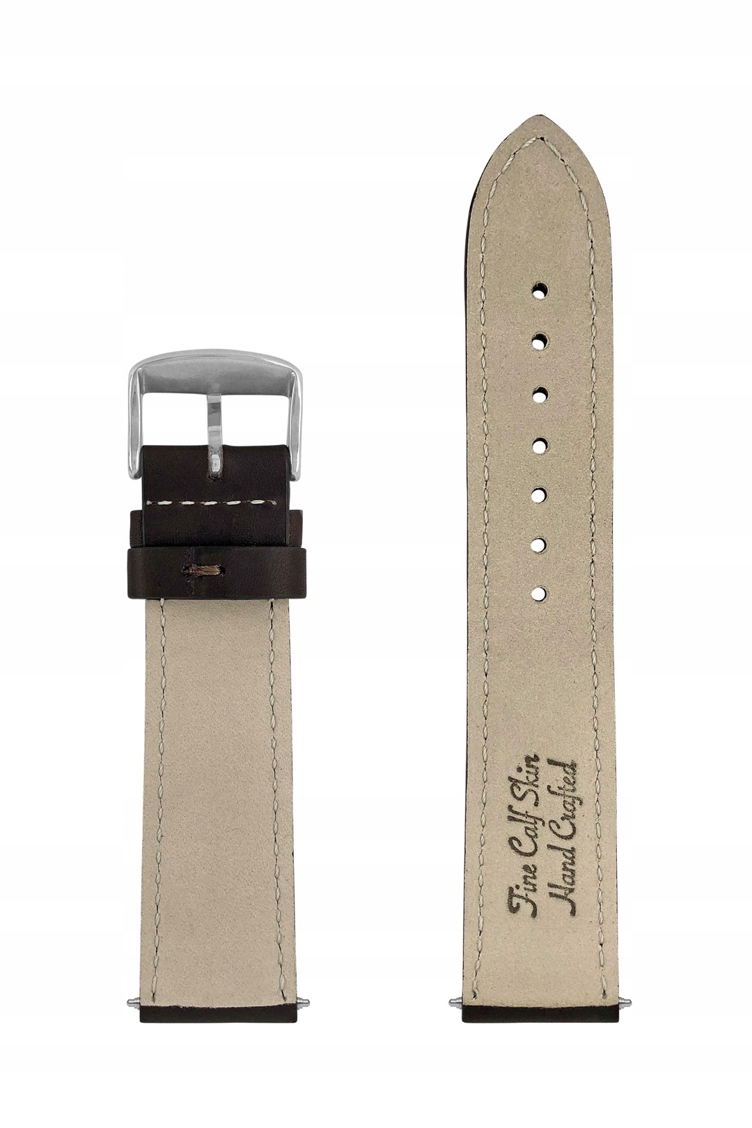 Kožený opasek Zeppelin hnědý 22 mm