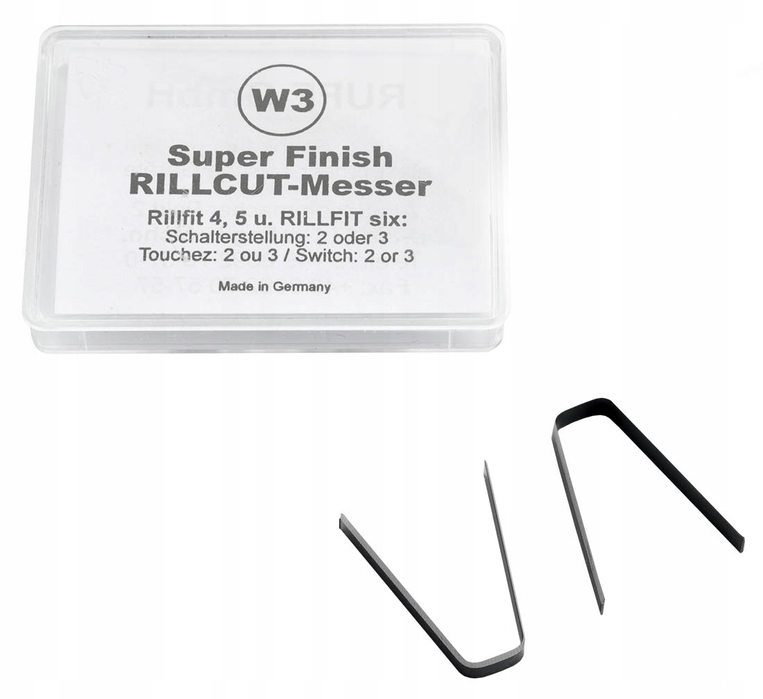 

Nożyki nacinarki wyrzynarki bieżnika 7mm Rillfit