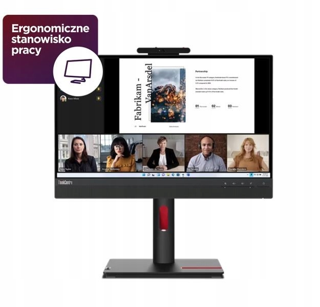 21.5palcový monitor ThinkCentre Tiny-in-One Touch Gen 5 12N9GAT1EU
