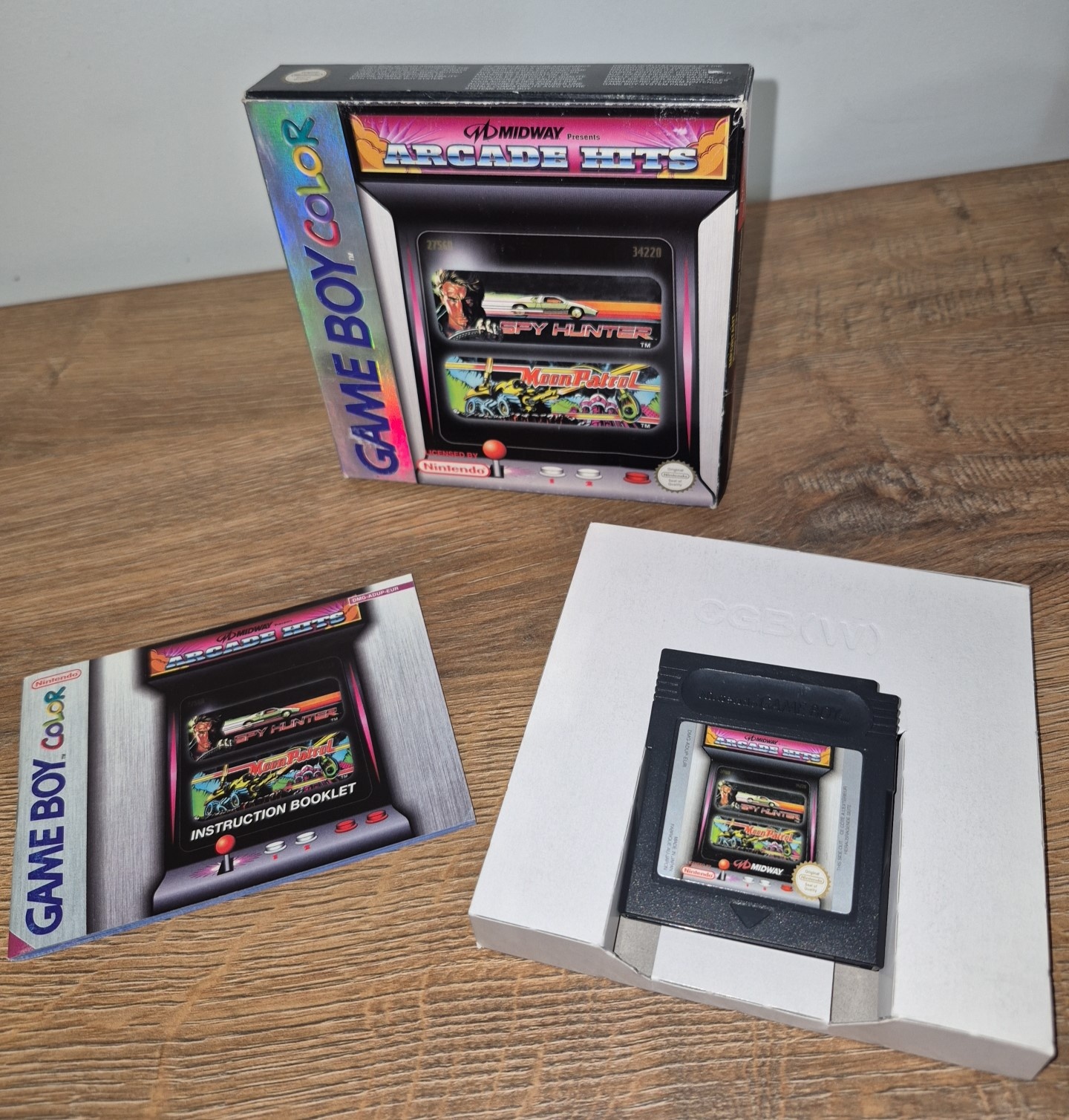 Midway's Arcade Hits Nintendo Game Boy Color pudełkowa