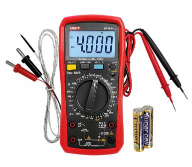 Automobilový Multimetr Ut 105+