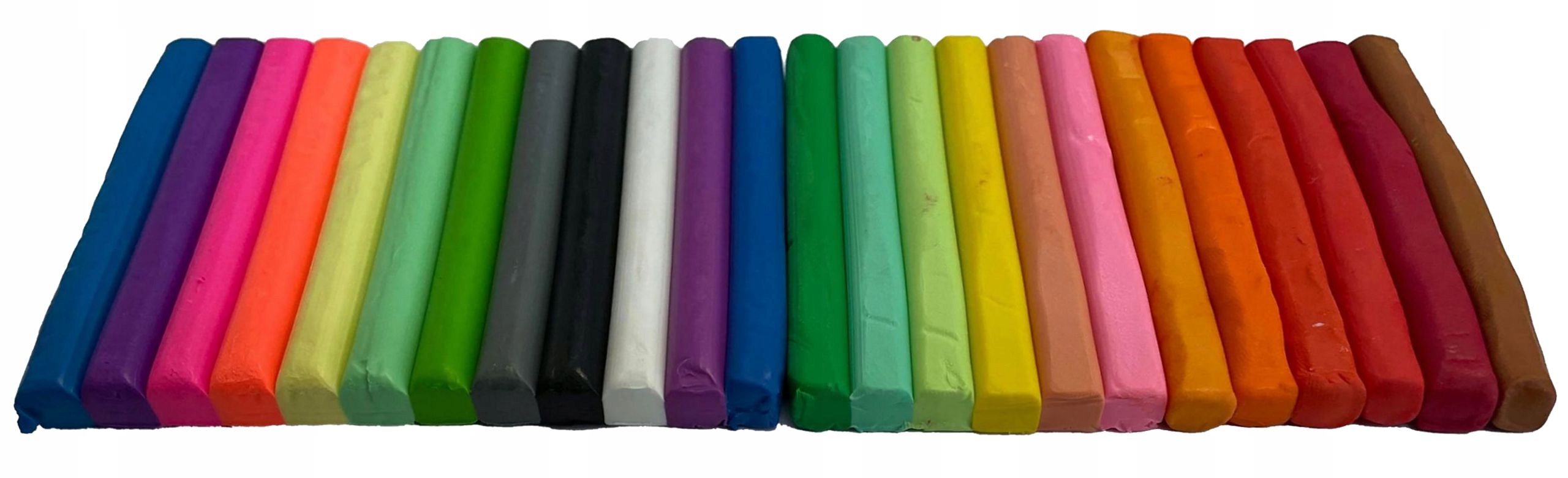 KIDEA PLASTELINA SZKOLNA 24 ŻYWE KOLORY NEONOWA Marka Kidea