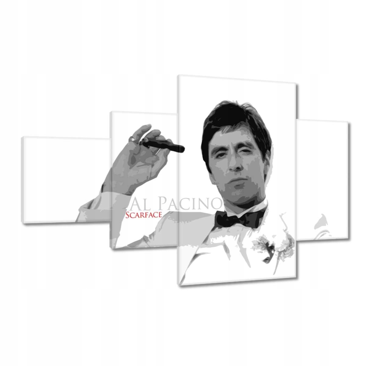 Obrazy 130x80 Al Pacino Muž s jizvou Sc