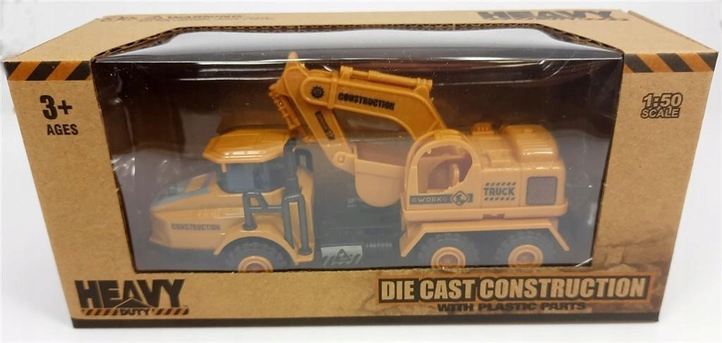 Pojazd do JAZDY ZABAWKOWY SAMOCHODZIK dla Dziecka KOPARKA METALOWA Świetna Kod producenta AUTKA ZABAWKOWE DLA DZIECI MASZYNY BUDOWLANE