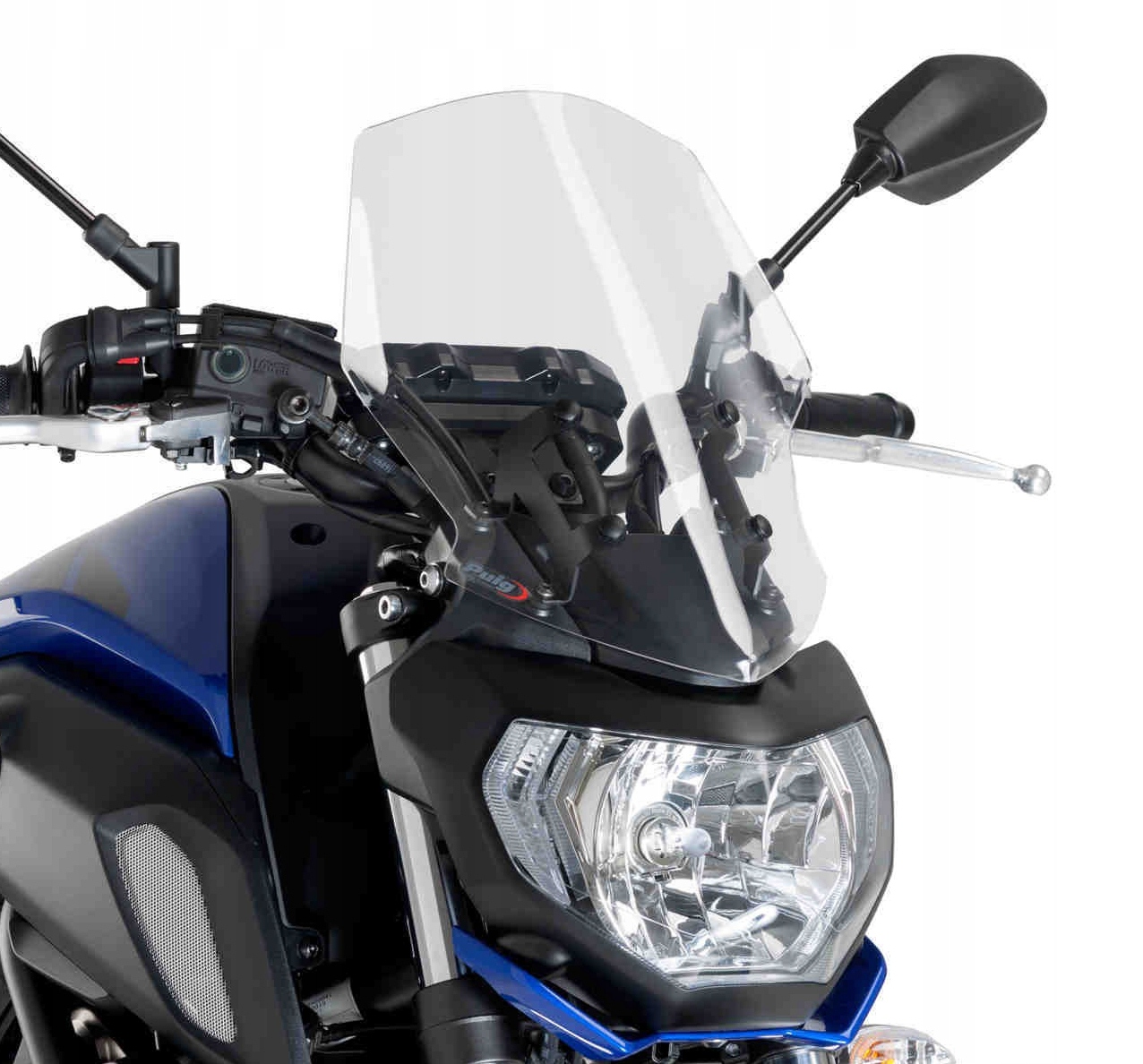 9667W - PUIG ВЕТРОВОЕ СТЕКЛО ОБТЕКАТЕЛЬ TOURING YAMAHA MT-07 2018-2020