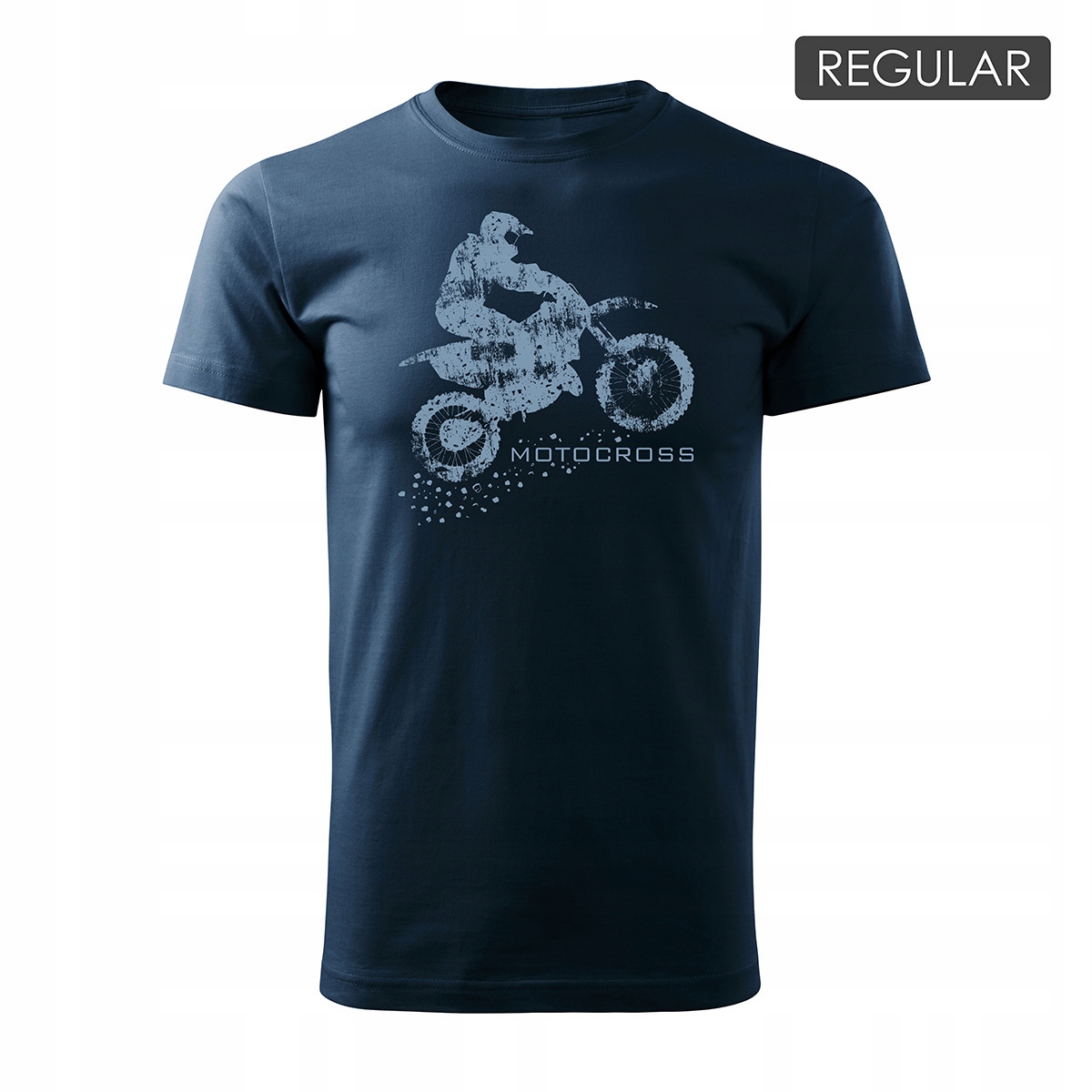 

Koszulka motocross z motocrossem motocykl cross