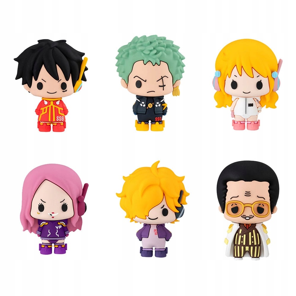 One Piece Chokorin Maskotka Série Slepých Krabiček 6 Kusů Egghead Ver. 5 cm