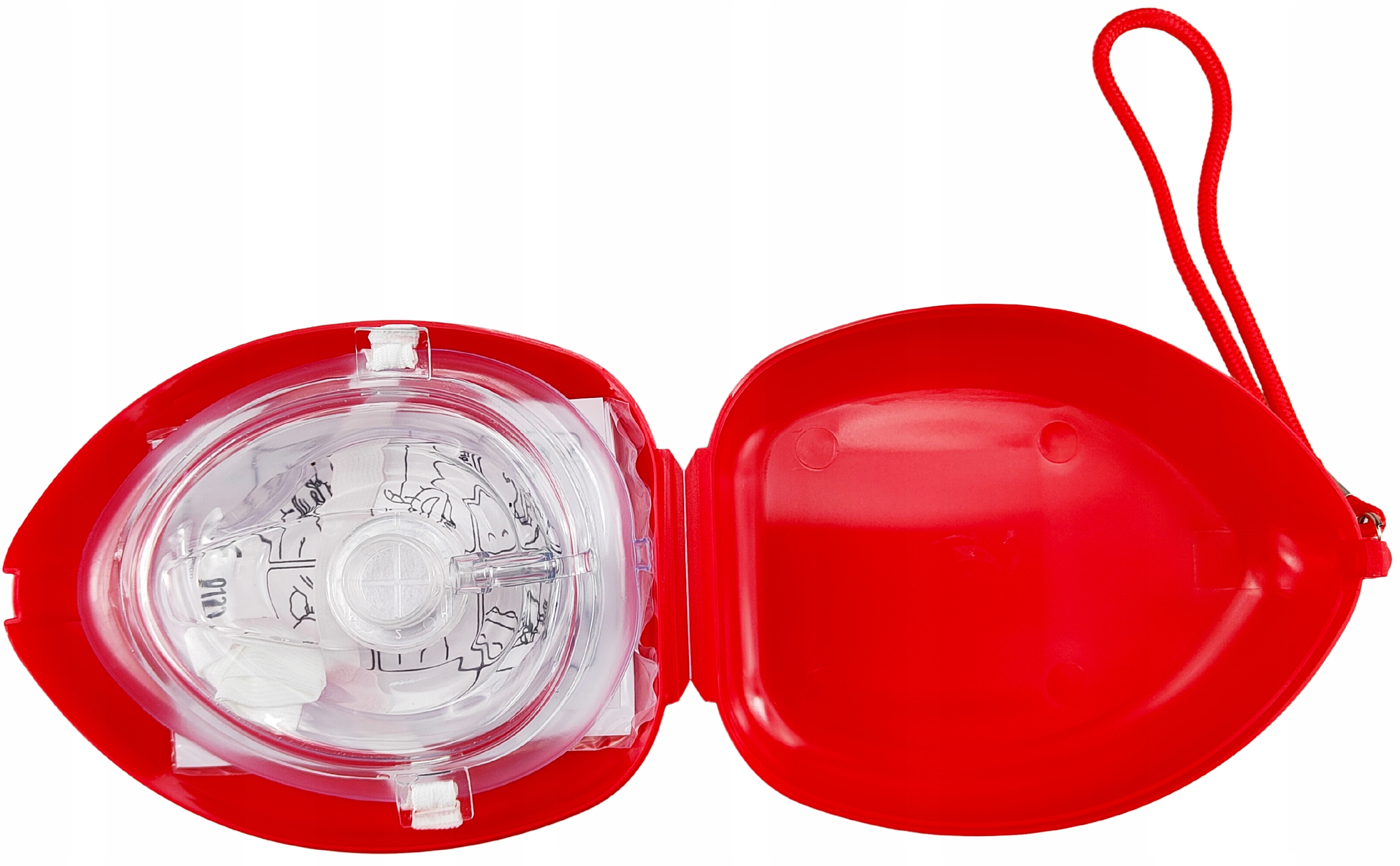 

Maska cpr do sztucznego oddychania etui