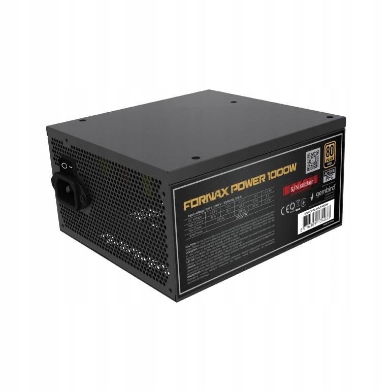 Gembird Fx modular 1000W Gold Atx 3.1