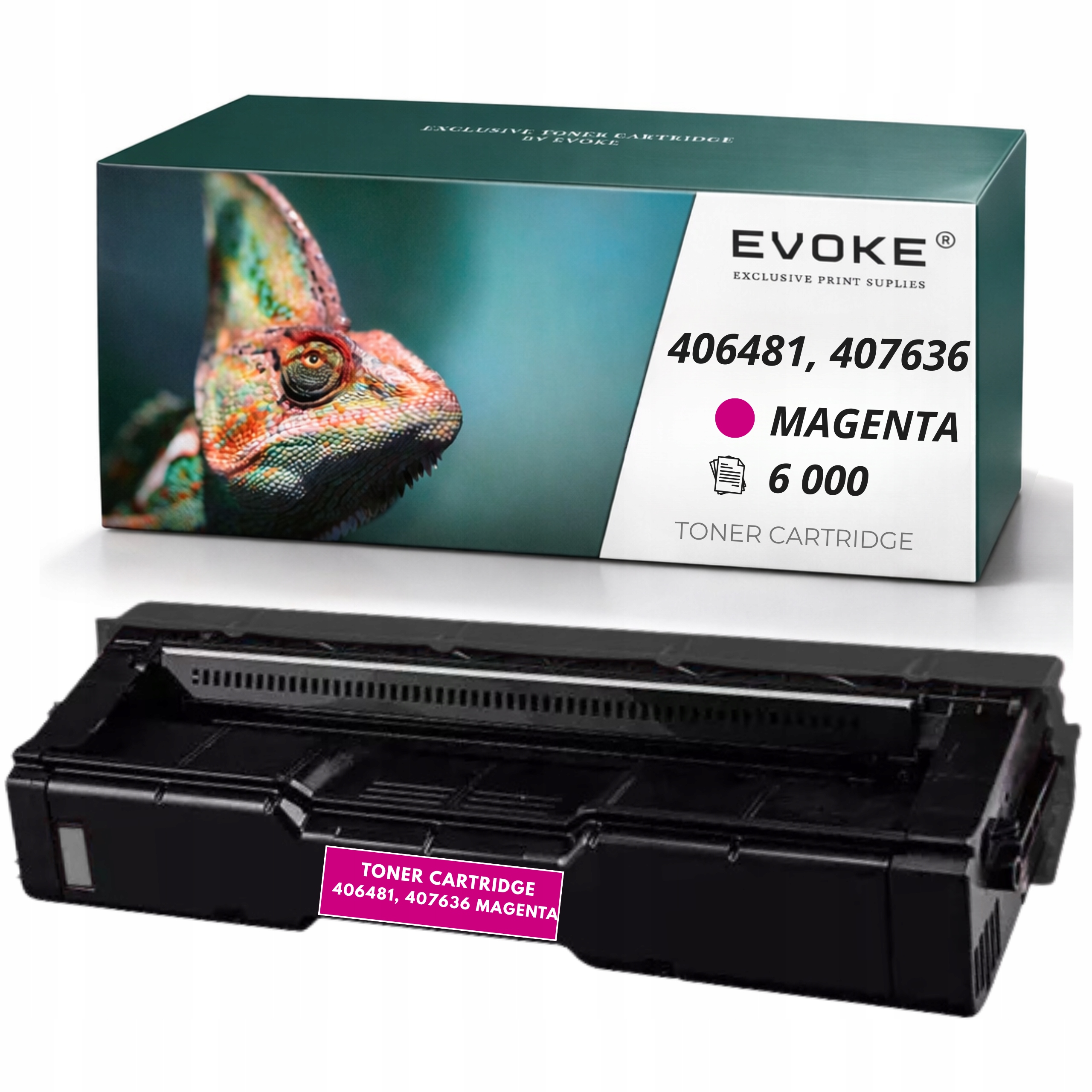 Toner pro Ricoh SPC310H M 406481, 407636 magenta 6000 stran Sp C231 C242