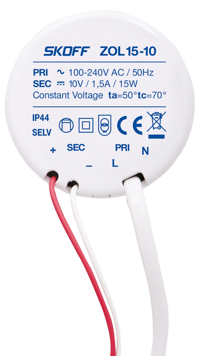 

Zasilacz Led Skoff ZOL15 10V 15W dopuszkowy