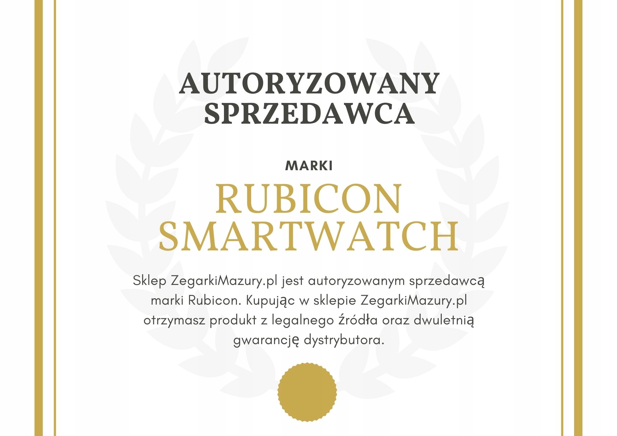 ZEGAREK Smartwatch Rubicon KROKI SMS KCAL TRENING KROKI INNE Kompatybilność systemowa Android iOS