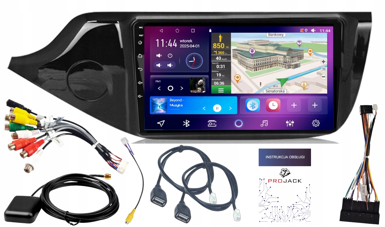 Auto Rádio Navigace Carplay Kia Ceed 2012-2018 Android 4GB 64GB