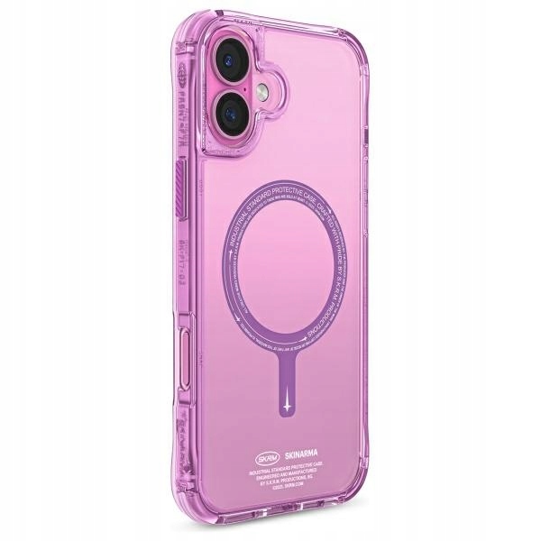 Etui Magnesowe Skinarma Saido do iPhone 16 6.1" Różowe