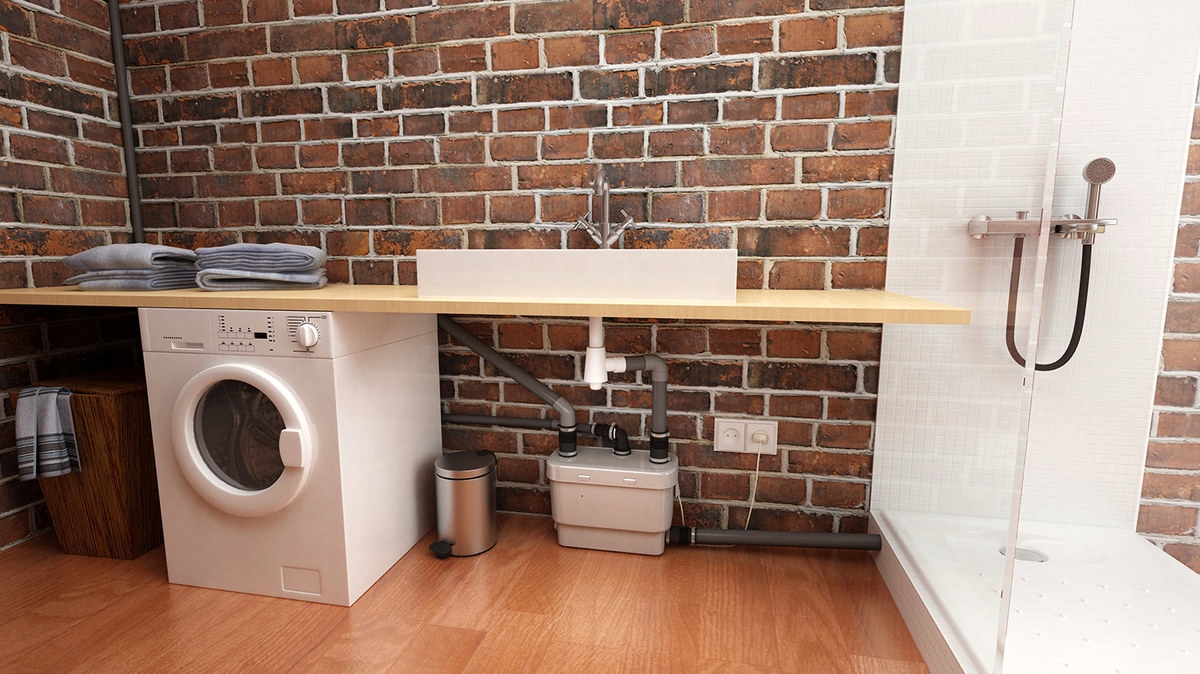 Pompa łazienkowa sanispeed bez wc+4 Kod producenta SSPSTD