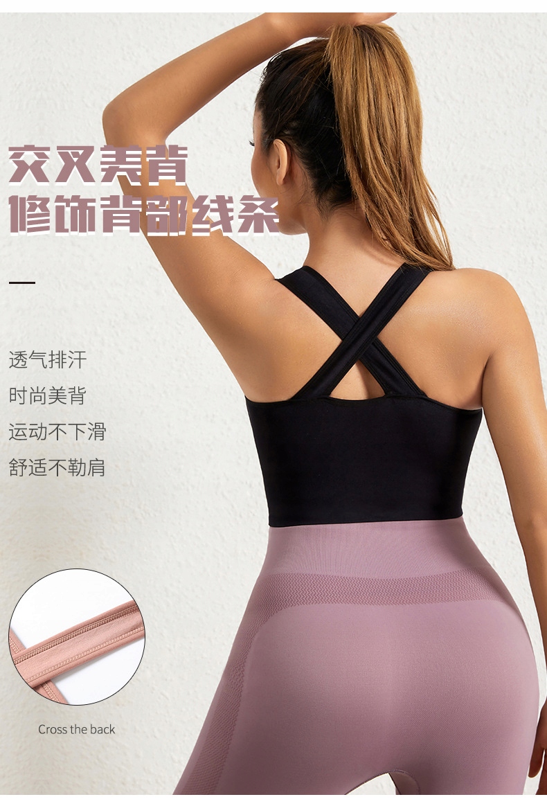 Women's Sports Bras Tights Crop Top Yoga Vest Fron 14303534856 