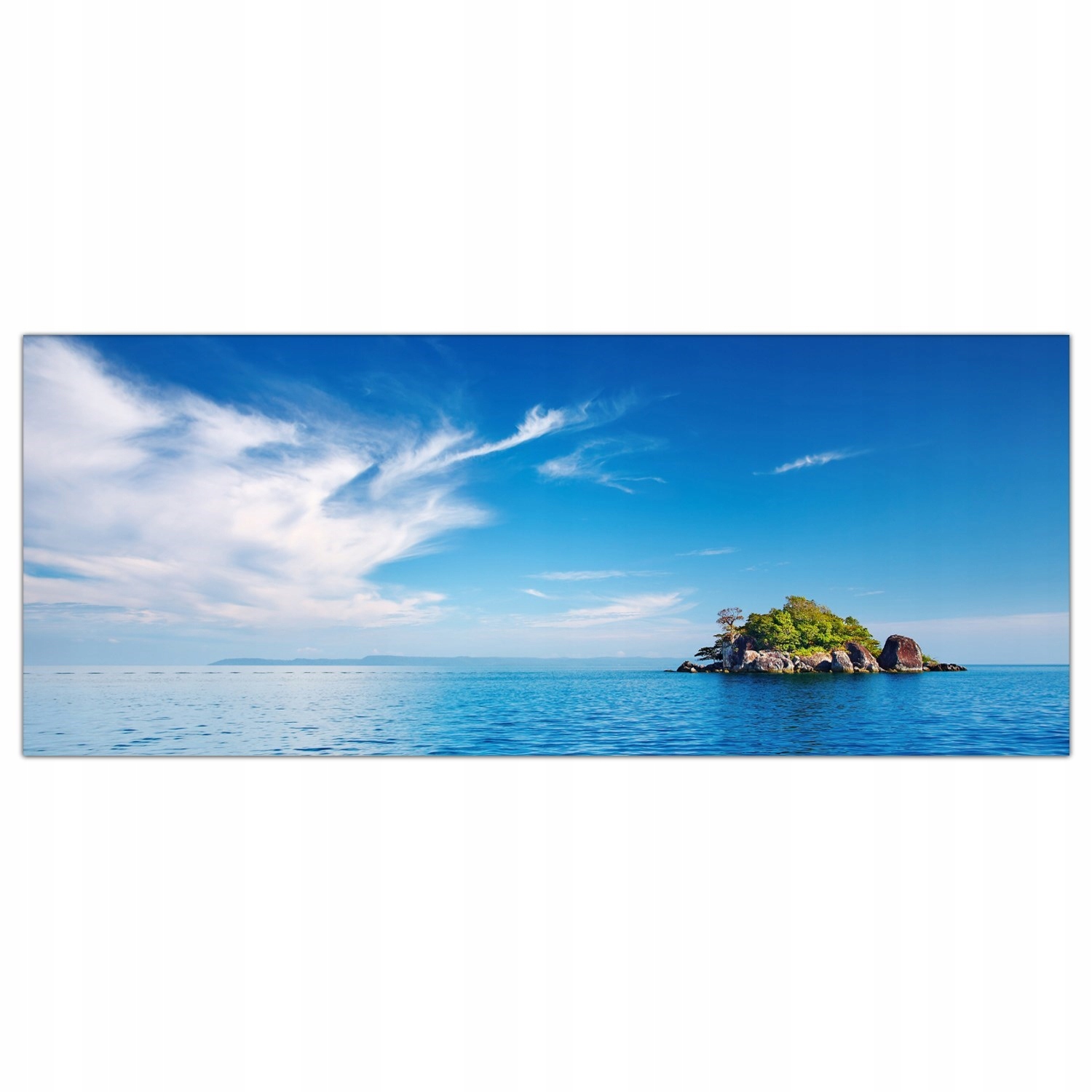 Tropiki Pláž Ostrov 125x50 Panely tvrzené sklo