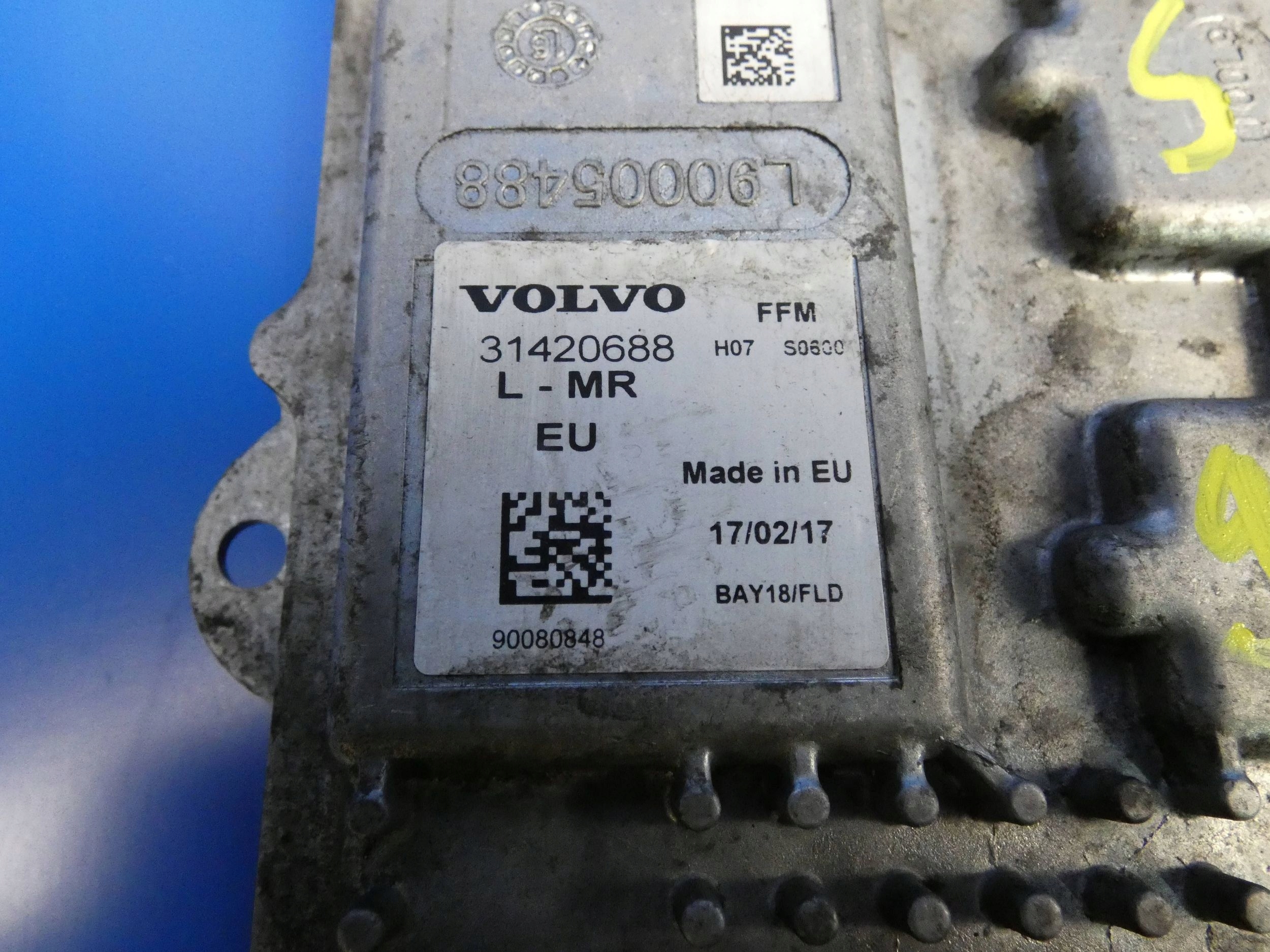 VOLVO S90 II V90 II XC60 II XC90 module control unit control unit lights front