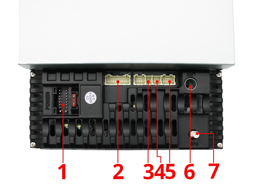RADIO 1 DIN 10.1 CALA ANDROID + KAMERA W RAMCE Rodzaje odtwarzanych nośników USB