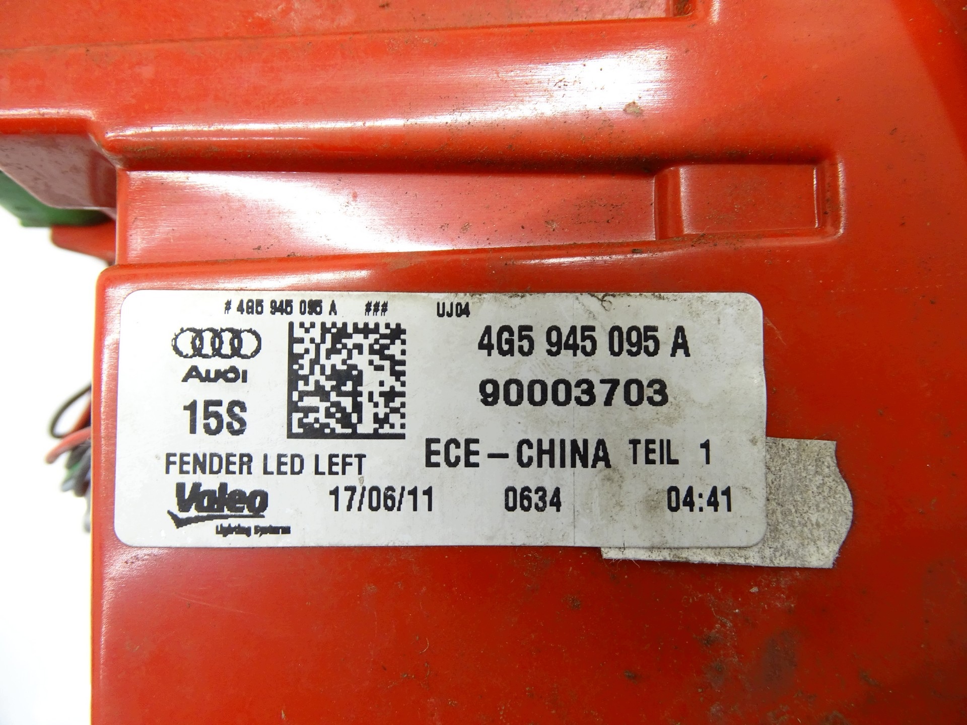 light rear left AUDI A6 S6 C7 4G sedan 4G5945095A