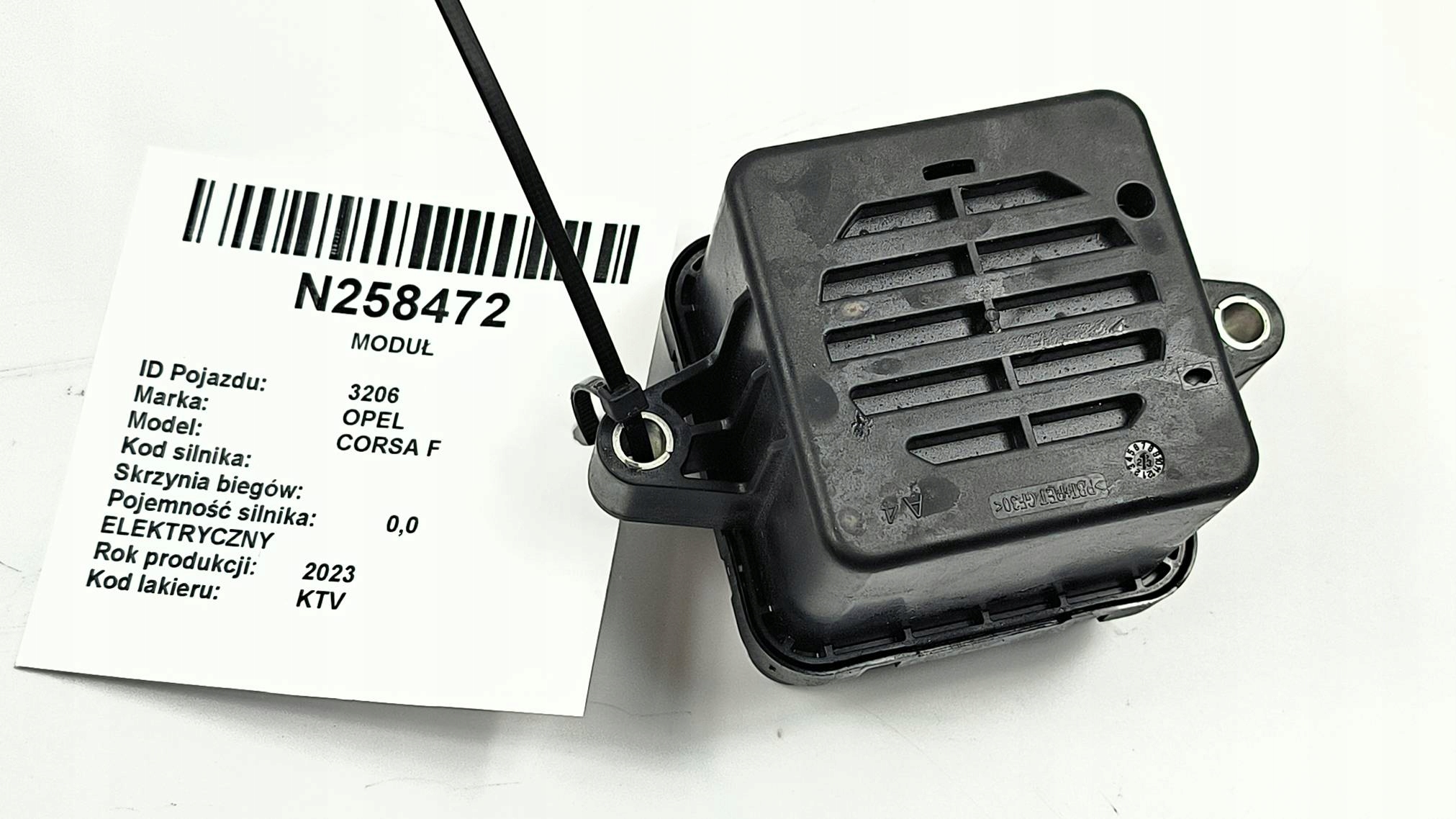 modulo 9842402580-00 OPEL CORSA F