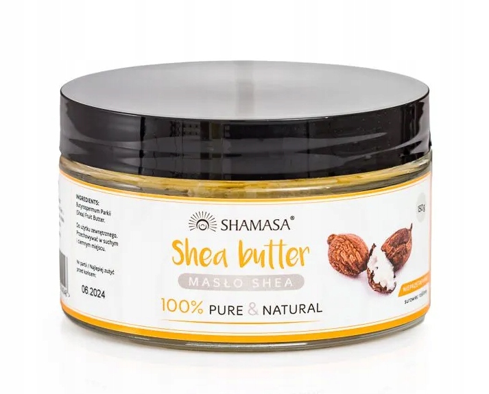 

Masło Shea Karite nierafinowane 150 g Shamasa