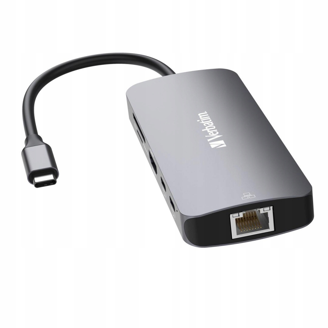 Usb hub Verbatim Multi Port CMH-09: 2xUSB-C 3.1, 1xUSB-A 3.1, 2xUSB-A 3.0,